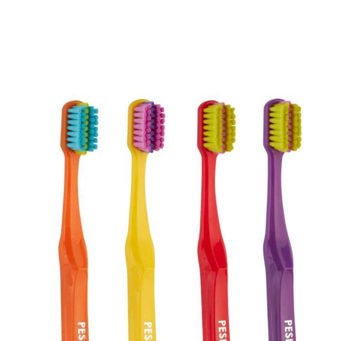 Зубна щітка PESITRO 6580 UltraSoft Ortho, ультра м'яка, для догляду за брекетами (000118)