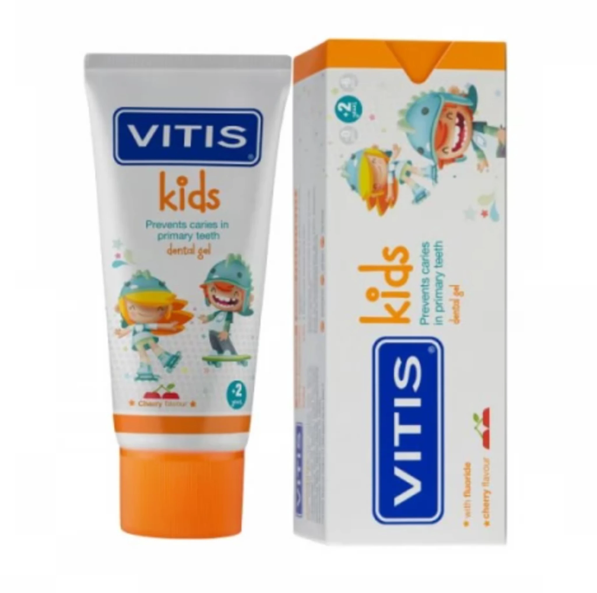 Дитяча зубна паста 2-6 років VITIS kids, 50 мл