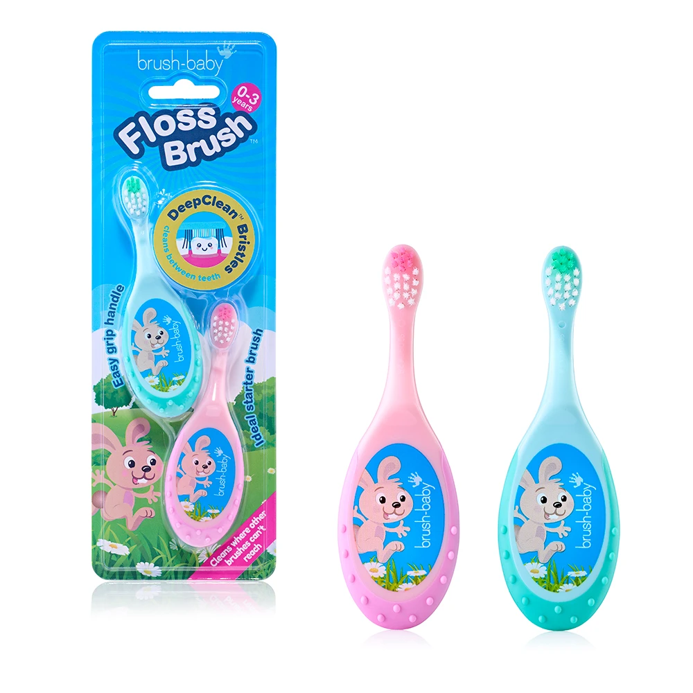 Зубні щітки дитячі 0 - 3 роки Brush-Baby FlossBrush (0018)