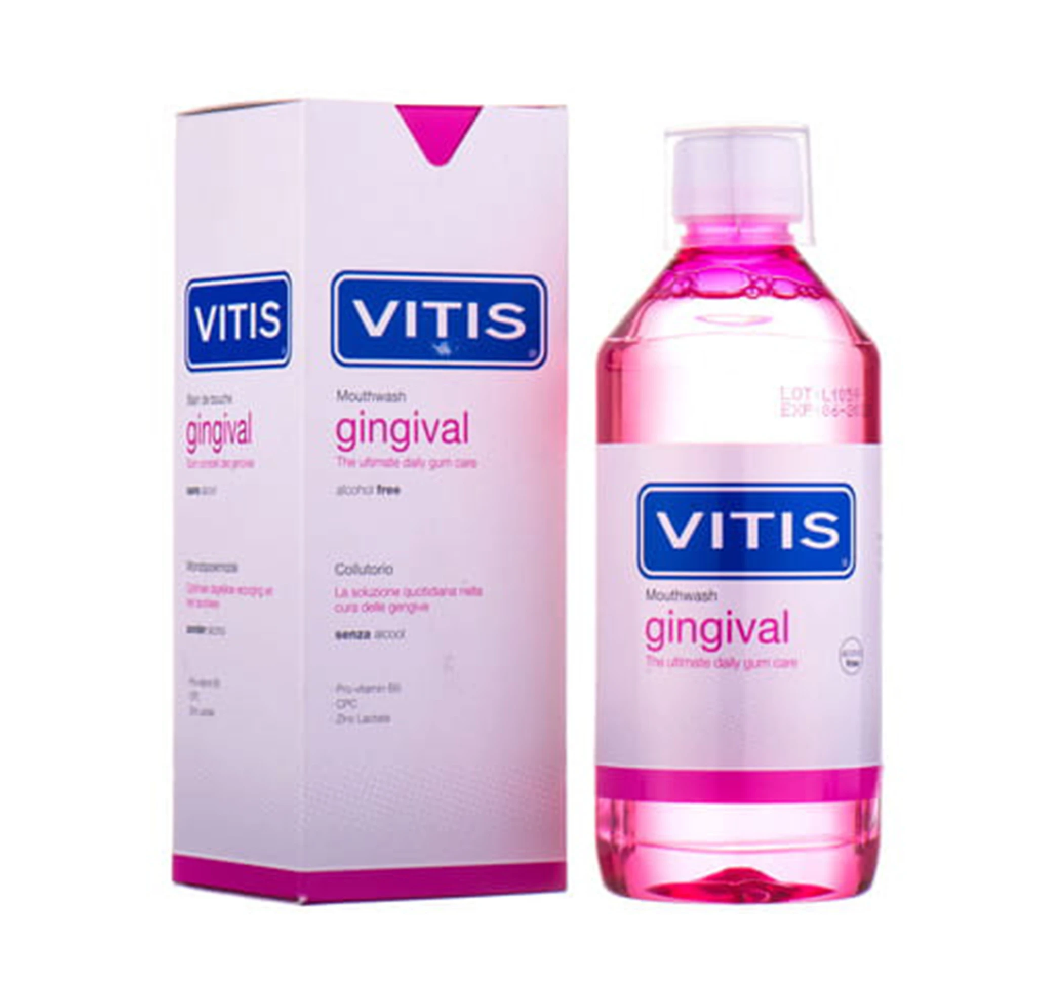 Ополіскувач ротової порожнини VITIS Gingival, 500мл (0029)